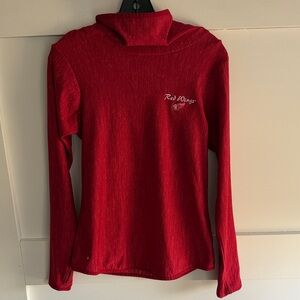 Detroit Red Wings Women's Red Pullover Shirt